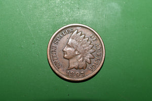 1897 Indian head penny