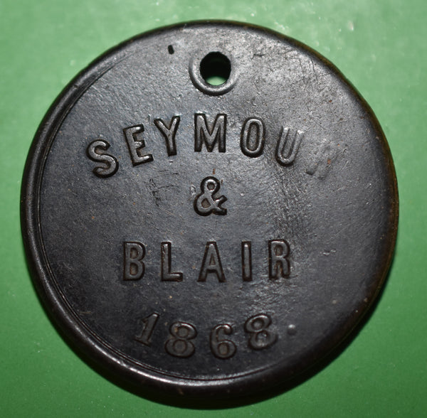 1868 Seymour and Blair presidential jugate token