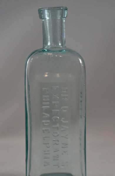 Dr D Jayne's Expectorant Philadelphia attic mint bottle