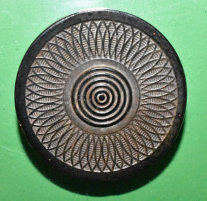 Goodyear's 1851 Rubber Button