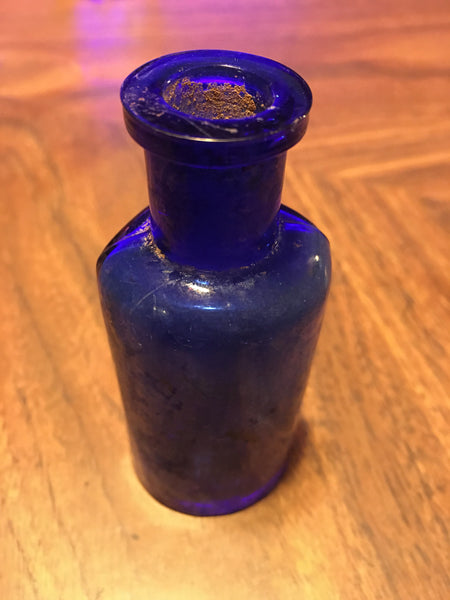 Sharp & Dohme Baltimore, MD. Pre 1900's Cobalt Bottle (Uncleaned)