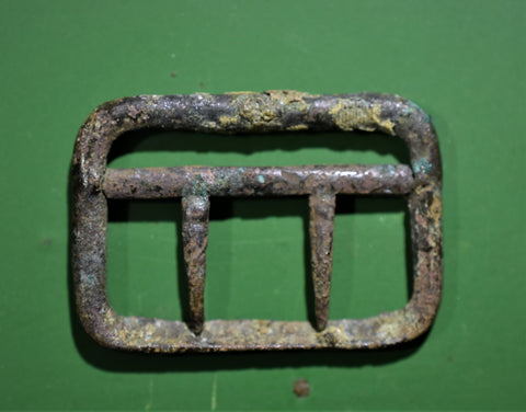 Unmarked Paris style buckle mid 1800's